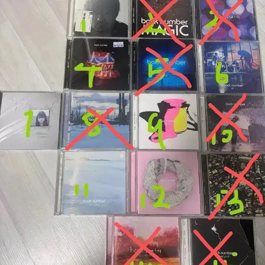 [BUNJANG] Back Number CD / 백넘버 Back number CD 판매합니당 jpop