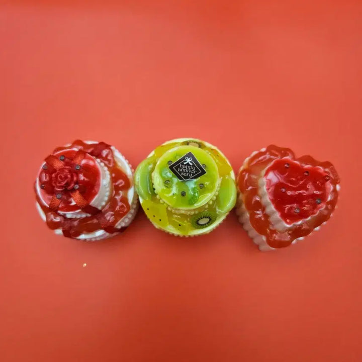 [BUNJANG] Miniature Cake Figurines (Set of 3) / 미니어쳐 케이크 피규어