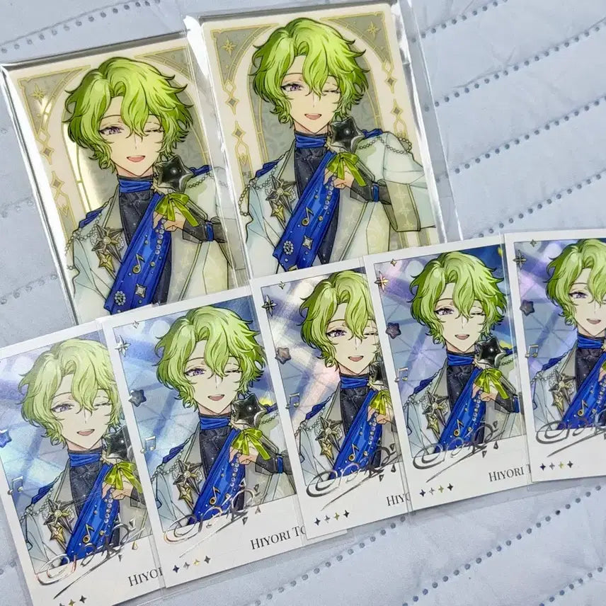 [BUNJANG] Ensemble Stars. Hiyori Dream Clear Card &amp; Polaroid Bundle Set / 앙스타 팝업 히요리 드림 클리어카드 폴라로이드 일괄