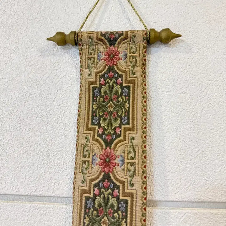 [BUNJANG] Antique German "Bell Pull" Tapestry Wall Hanging / 독일산 앤틱 벨풀 타피스트리 벽걸이 장식