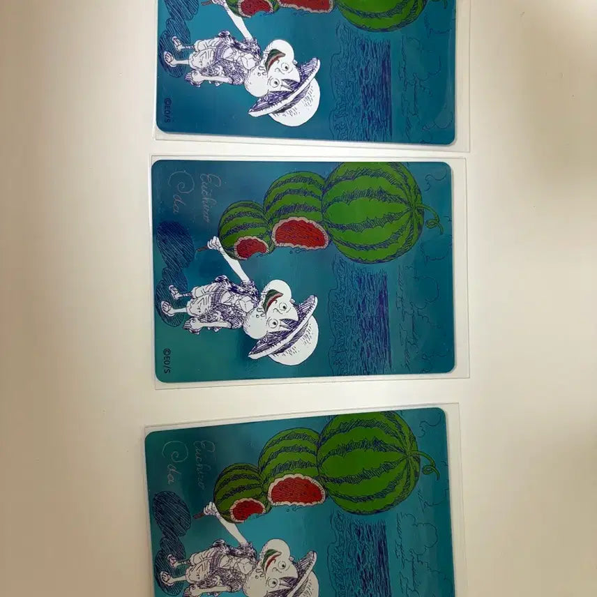 [BUNJANG] One Piece Luffy Watermelon Card Bundle Set / 수박 루피 카드
