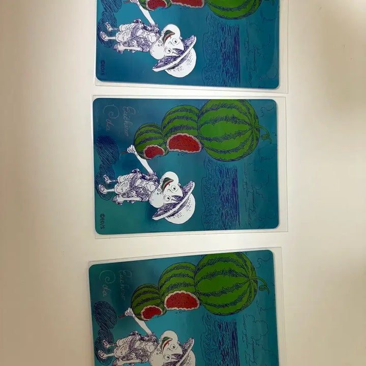 [BUNJANG] One Piece Luffy Watermelon Card Bundle Set / 수박 루피 카드