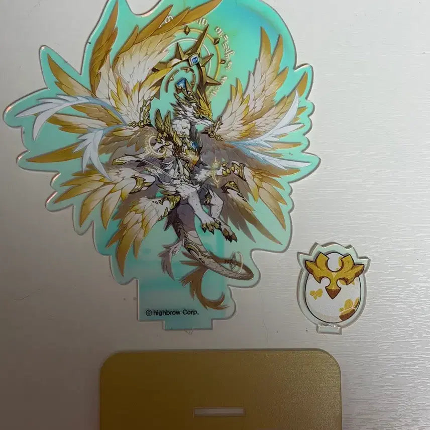 [BUNJANG] Dragon Village Acrylic Stand Set / 드래곤 빌리지 아크릴 스탠드 4종 4.4