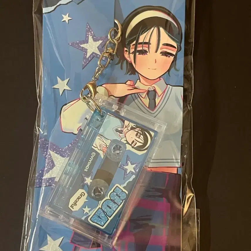 [BUNJANG] A STE High Teen Popup Cassette Keyring Sua / 에이스테 하이틴 팝업 카세트 키링 수아
