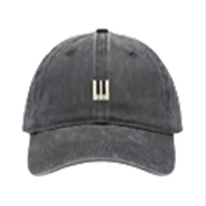 [BUNJANG] Bigbang 20th Anniversary Media Exhibition Baseball Cap Piano Charcoal / 빅뱅 20주년 기념 미디어 전시회 베이스볼 캡 피아노 챠콜