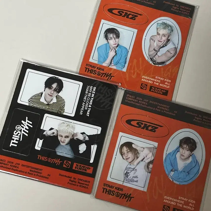 [BUNJANG] Stray Kids DISC&amp;THAT Album Magnet Set / 스트레이키즈 디스앤댓 앨범 마그넷 양도 리노 방찬 승민 아이엔
