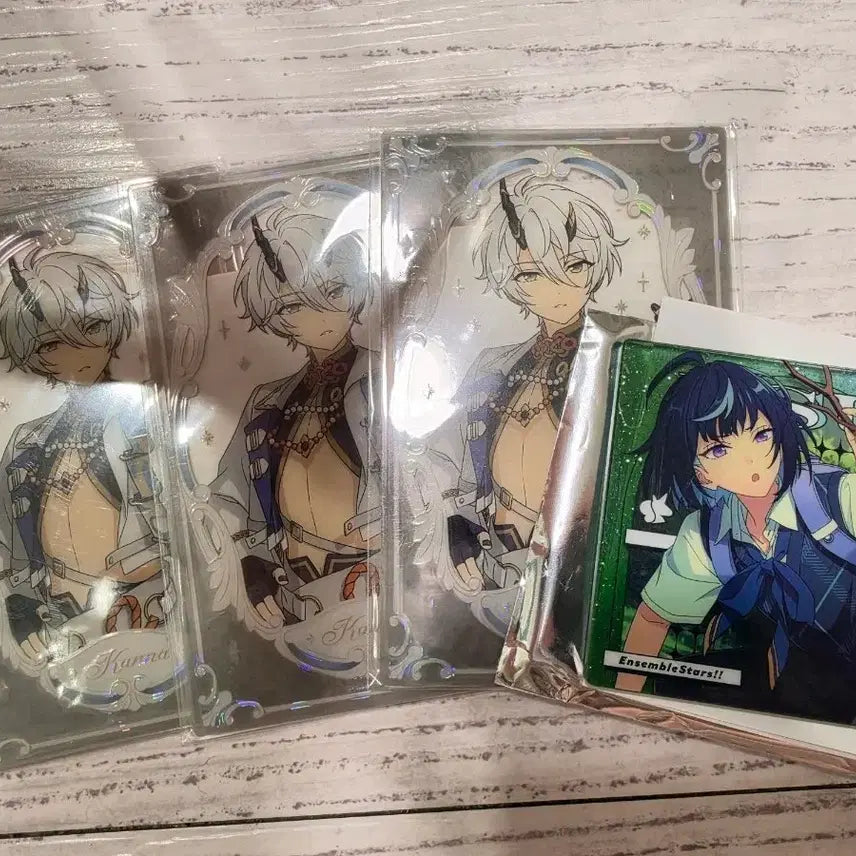 [BUNJANG] Ensemble Stars Gallery Collection Sparkle Keychain Kanna Es Bundle Set / 앙스타 갤러리 컬랙션 카드 스파클 키링 칸나 에스 일괄