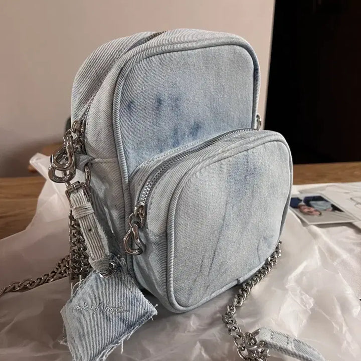 [BUNJANG] BTS Artist-Made Collection J-Hope Denim Mini Bag / 방탄 아티스트 메이드 컬렉션 제이홉 jhope 데님 미니백