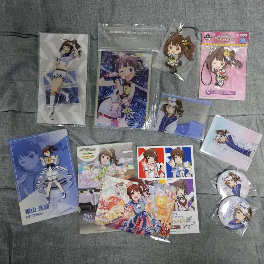 [BUNJANG] Idolmaster Yokohama Nao Merchandise Bundle Set / 급처 아이돌 마스터  요코야마 나오 굿즈 일괄 처분