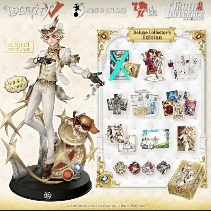 [BUNJANG] Identity V Explorer Deluxe Edition Merchandise with Figure (Code Excluded) / 제5인격 탐사원 호화판 피규어 포함 굿즈 판매 진실추론 (코드 제외)