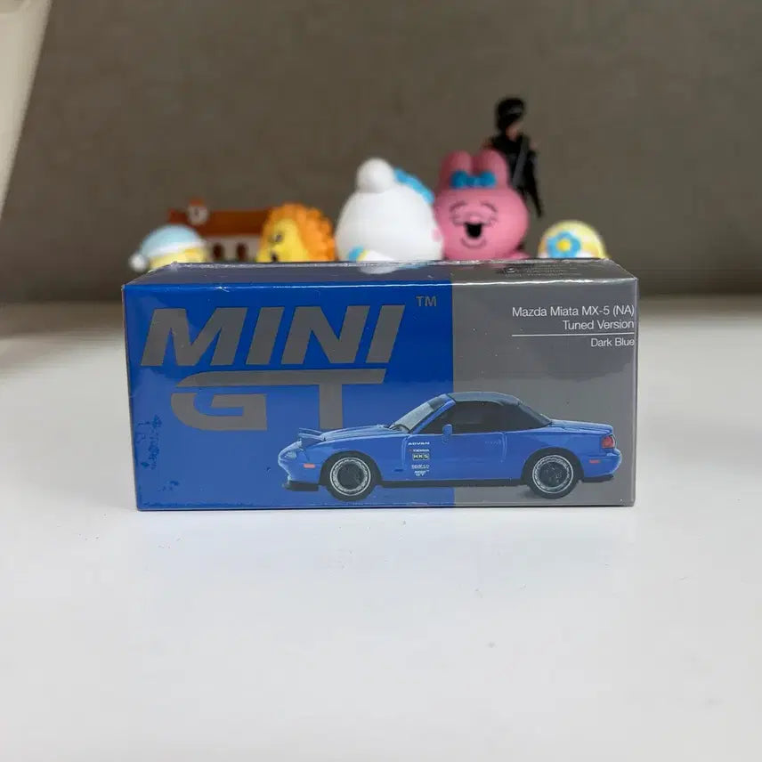 [BUNJANG] MiniGT 1/64 Mazda Miata MX-5 Tuned Version Dark Blue Diecast Car / 미니지티 1069 마쯔다 미아타 MX-5 튜닝버전 다크블루 다이캐스트