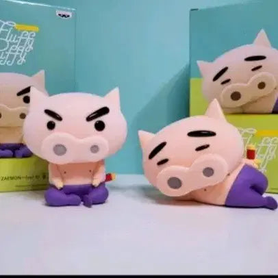 [BUNJANG] Banpresto Fluffy Puppy Buriburi Zaemon A &amp; B Version 2 Figures / 반프레스토 플러피퍼피 부리부리자에몽 A,B 버전2