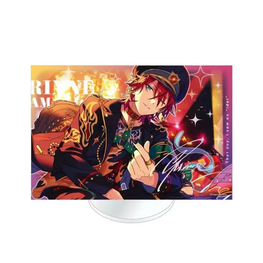 [BUNJANG] Ensemble Stars Amagi Rinne 10th Anniversary Exhibition Acrylic Stand Flambe Shuffle / 앙스타 아마기 린네 10주년 전시회 아크릴 스탠드 플람베 셔플
