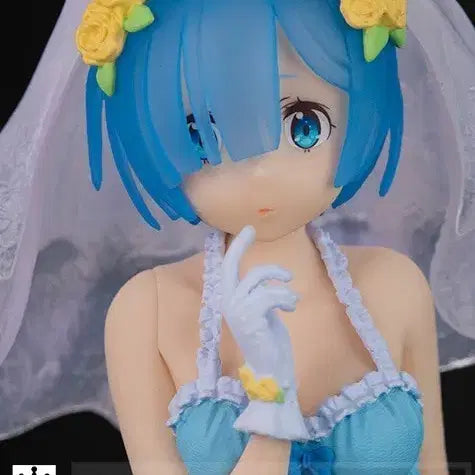 [BUNJANG] Re:Zero Rem Wedding Figure (Sealed) / 미개봉 리제로 렘 웨딩 피규어