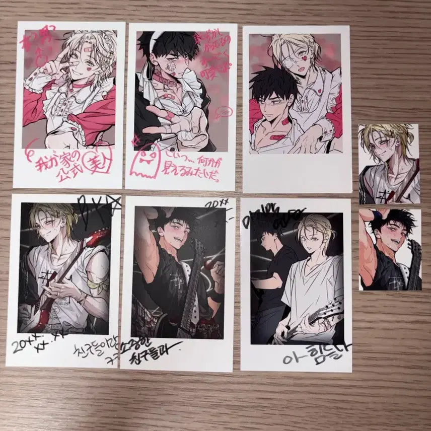 [BUNJANG] Jiib-eobseo Photocard Sticker Set Photocard Bundle Set / 집이없어 포토카드 스티커 증사 비공굿 일괄
