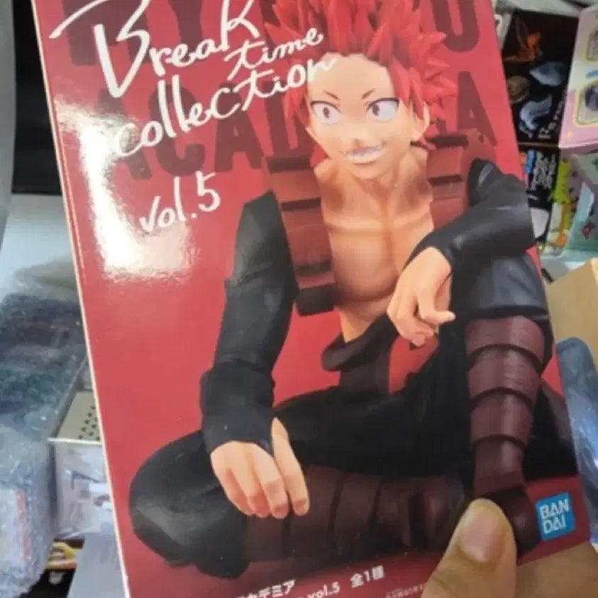 [BUNJANG] My Hero Academia Kirishima Eijiro Break Time Collection Vol. 5 Figure (Sealed) / 나히아 키리시마 브레이크타임 미개봉팝니다