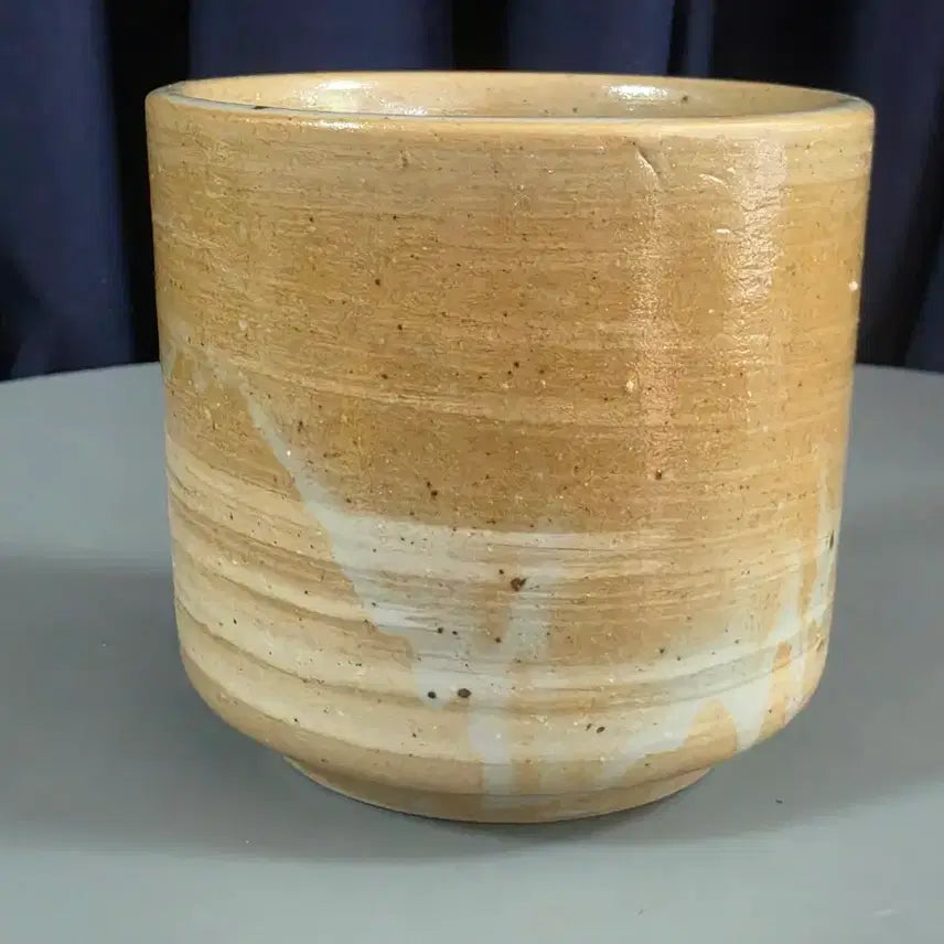 [BUNJANG] Master Artisan Jang Song-mo (Intangible Cultural Heritage) Tonghyeong Dawon Tea Bowl / 1세대 무형문화재  [호봉 장송모]  통형 다완