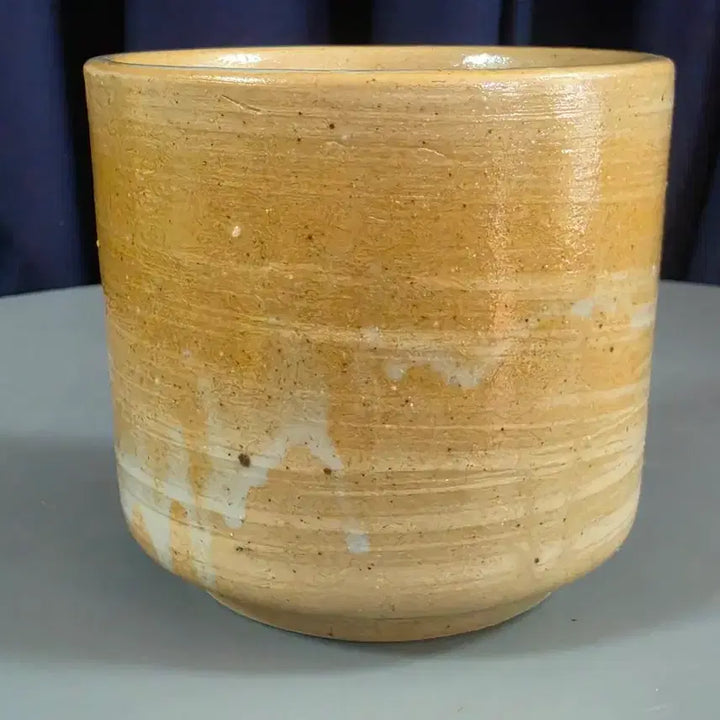 [BUNJANG] Master Artisan Jang Song-mo (Intangible Cultural Heritage) Tonghyeong Dawon Tea Bowl / 1세대 무형문화재  [호봉 장송모]  통형 다완