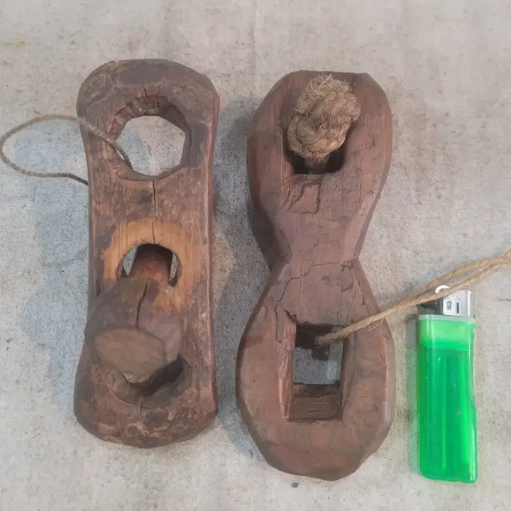 [BUNJANG] Antique Goat Leash Pulling Tool Set (2 pcs) / 민속품  / 염소 목줄 당기는 도구 2점