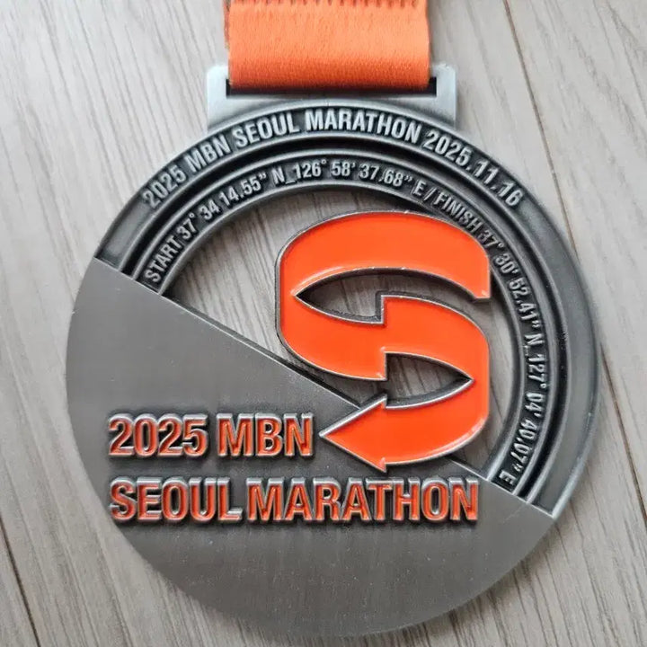 [BUNJANG] 2025 MBN Seoul Marathon Completion Medal / 2025 MBN 하프 마라톤 완주 메달