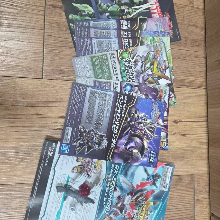 [BUNJANG] Bandai SD Gundam Model Kits Bundle Set / 반다이 SD 건담 프라모델 여러 개 일괄
