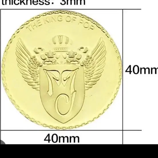 [BUNJANG] Michael Jackson This Is It Limited Edition Commemorative Medal / 마이클 잭슨 This Is It 한정 코인 팔아요