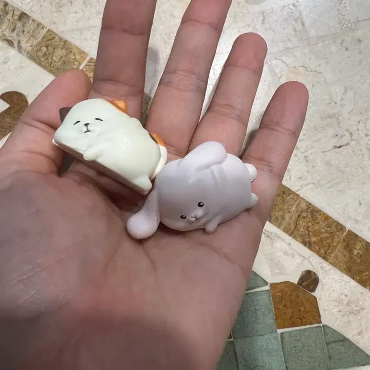 [BUNJANG] Japanese Cat &amp; Rabbit Gacha Set / 일본 고양이 토끼 가챠 세트