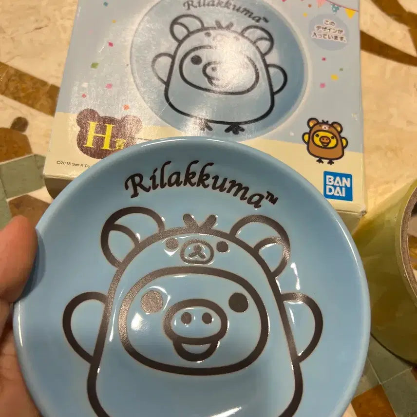 [BUNJANG] San-X Kiiroitori Vintage Plate 2018 / 일본 산엑스 키이로이토리 고전 접시 2018년