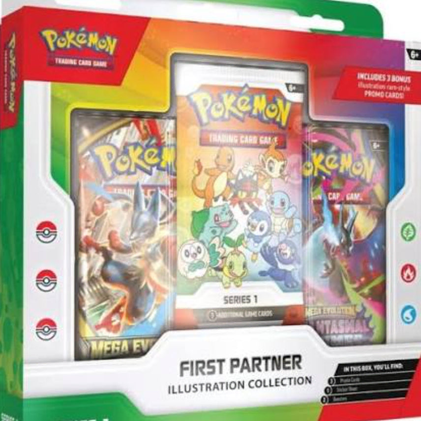 [BUNJANG] Pokemon TCG First Partner Illustration Collection Series 1st Gen (English Ver.) Generation 7 - 3 Cards / 포켓몬 TCG 퍼스트 파트너 일러스트레이션 컬렉션 시리즈 1탄 (영문판) 7세대 3장