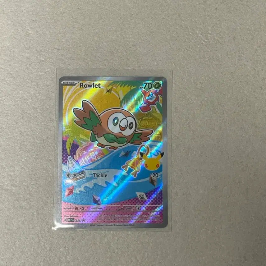 [BUNJANG] Pokemon TCG First Partner Illustration Collection Series 1st Gen (English Ver.) Generation 7 - 3 Cards / 포켓몬 TCG 퍼스트 파트너 일러스트레이션 컬렉션 시리즈 1탄 (영문판) 7세대 3장