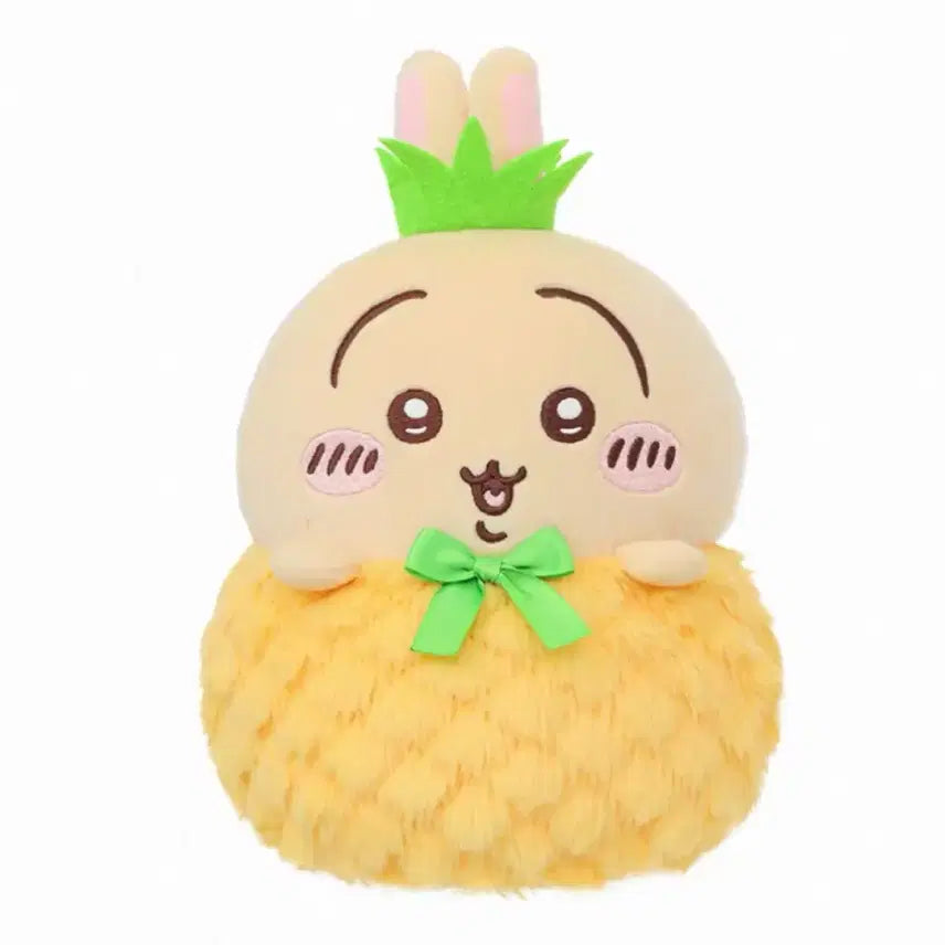[BUNJANG] Usagi Pineapple Fruit Mascot Mini Plush / 우사기 파인애플 과일 마스코트 인형 미니소 치이카와 먼작귀