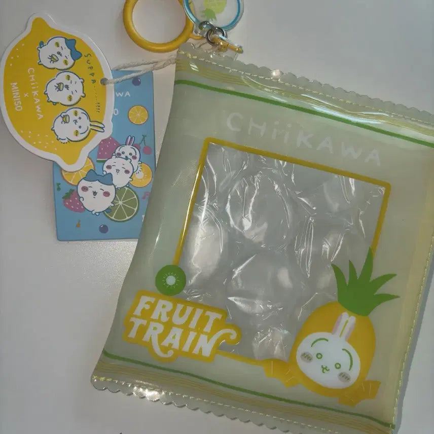 [BUNJANG] Chiikawa Usagi Pineapple Fruit Series Pouch / 우사기 파인애플 과일 시리즈 파우치 치이카와 먼작귀 미니소
