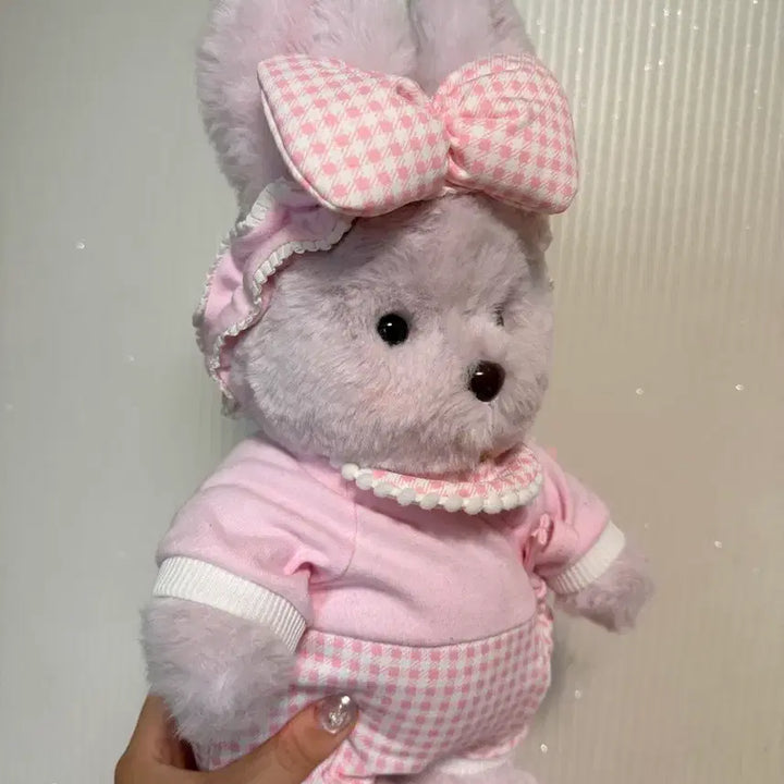 [BUNJANG] Teddy Tails Lena Bunny 30cm Cherry Grey / (새상품) 테디테일즈 레나버니 30cm / 체리그레이