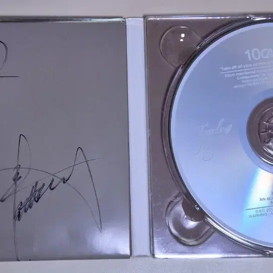 [BUNJANG] 10cm Official Album Vol. 1 Signed (Unsealed CD) / 10cm - 정규 1집/ 싸인반 (개봉 CD)