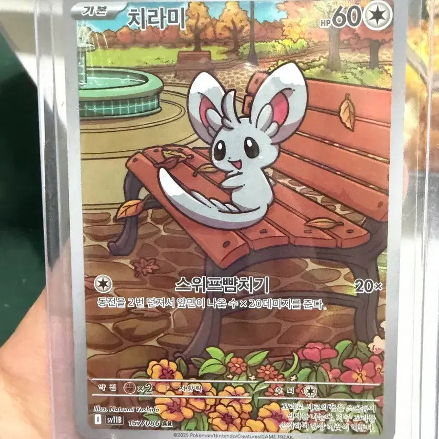 [BUNJANG] Pokemon Chirami AR Card / 포켓몬 치라미 ar