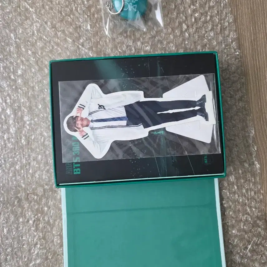 [BUNJANG] BTS 3rd Muster Blu-ray V Standee Voice Keychain Set / 방탄소년단 BTS 머스터 3rd muster 블루레이 태형 등신대 보이스키링