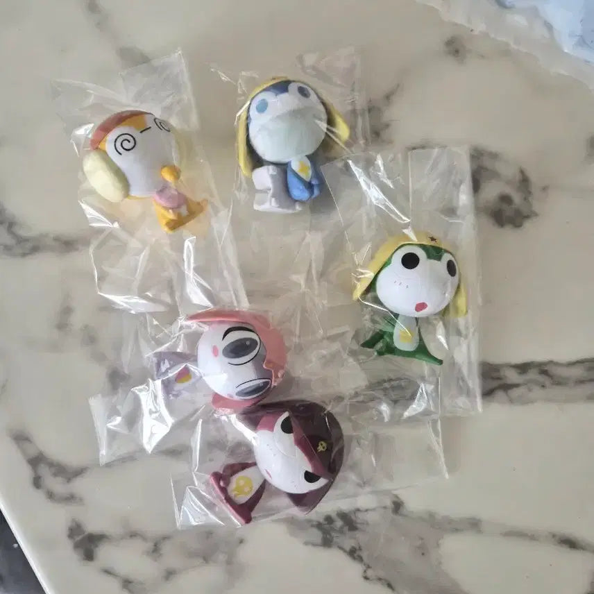 [BUNJANG] Keroro Chibi Ichiban Kuji C Prize Full Set / 19만원 제일복권1탄 케로로치비 g상  전5종 일괄