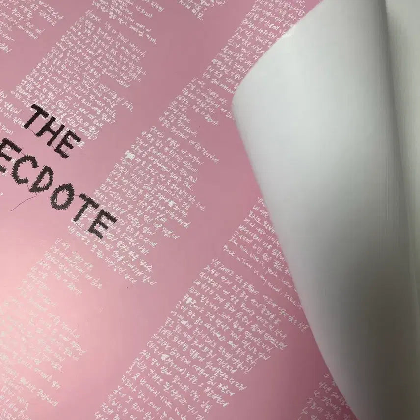 [BUNJANG] E Sens The Anecdote Lyric Brooch / 이센스 the anecdote 브로마이드