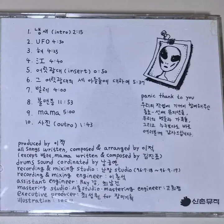 [BUNJANG] Panic 2nd Album (Unsealed CD) / 패닉 2집 (개봉 CD)
