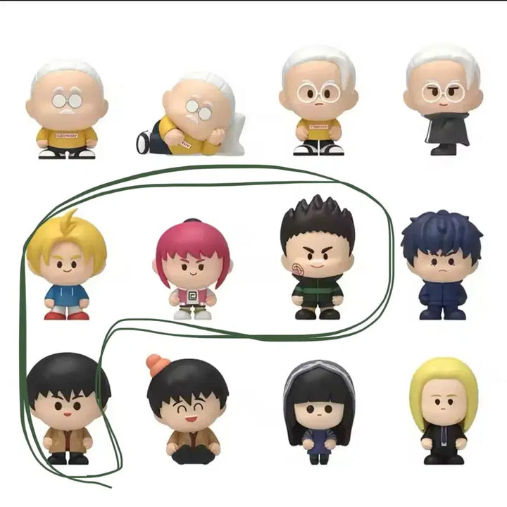 [BUNJANG] Sakamoto Days Rice Ball Figures Nagumo, Shin, Heisuke, Rui Bundle Set / 사카모토데이즈 쌀알 피규어 나구모, 신, 헤이스케, 루 일괄