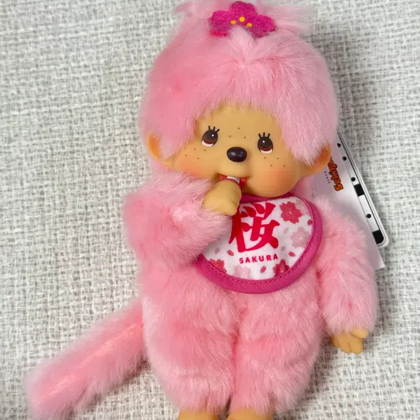 [BUNJANG] Monchhichi Sakura New Arrival Plush / 몬치치 사쿠라 신상