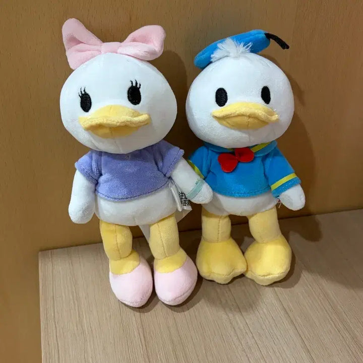[BUNJANG] Disney nuiMOs Daisy &amp; Donald Duck Plush Set / 디즈니 누이모즈 인형 데이지, 도날드 덕