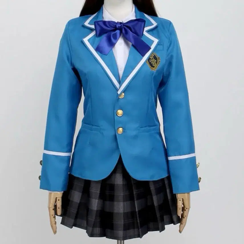 [BUNJANG] Ensemble Stars Yumenosaki School Uniform Anzu Full Set Cosplay M Size / 앙스타 (현물)유메노사키 여성용 교복 안즈 풀세트 소장용 판매 앙상블스타즈 코스프레