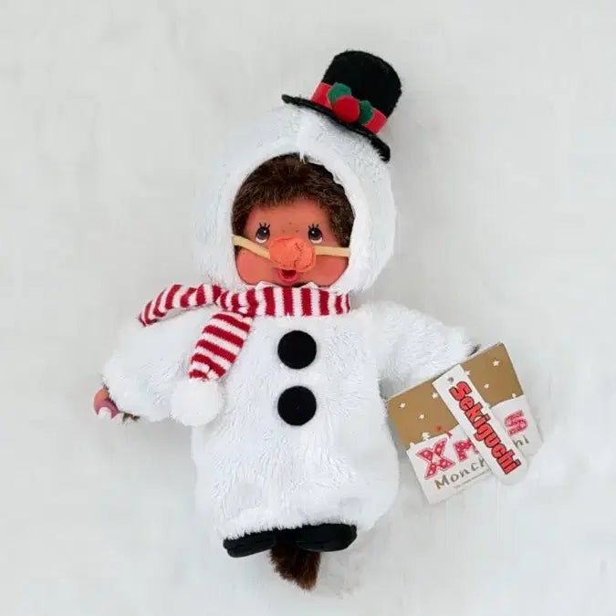[BUNJANG] Vintage Snowman Monchhichi Doll / 고전 눈사람 몬치치