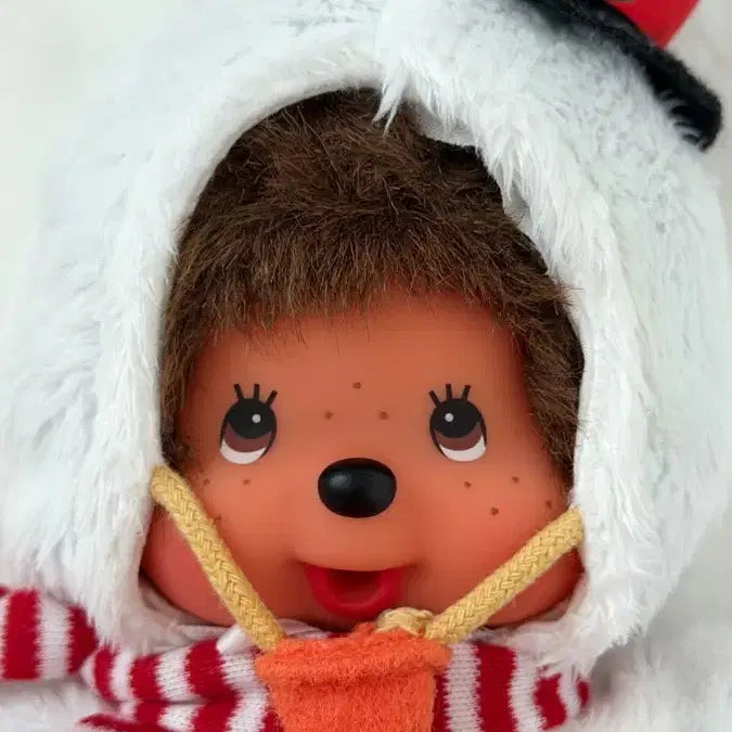 [BUNJANG] Vintage Snowman Monchhichi Doll / 고전 눈사람 몬치치