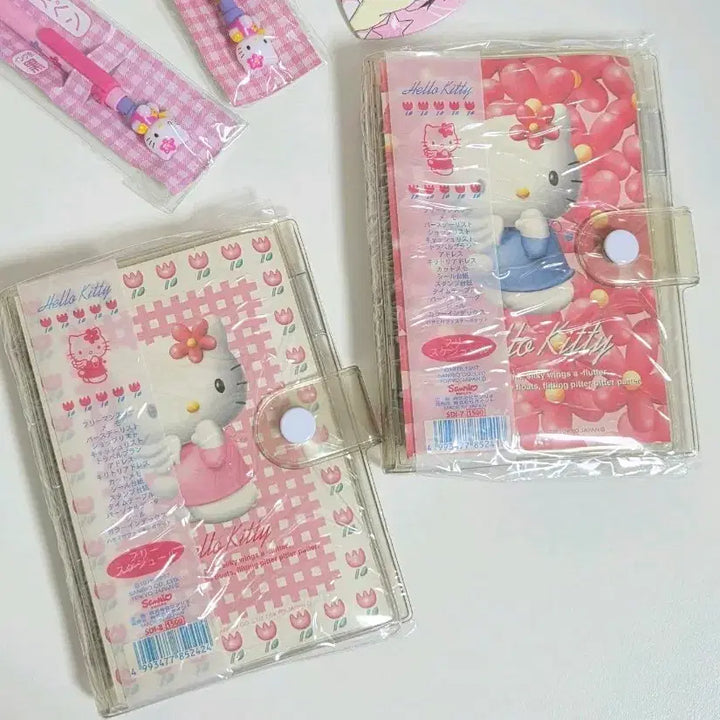 [BUNJANG] Sanrio Classic Kitty Angel Kitty Vintage Stationery Diary Set / 고전키티 다이어리 천사키티 고전문구