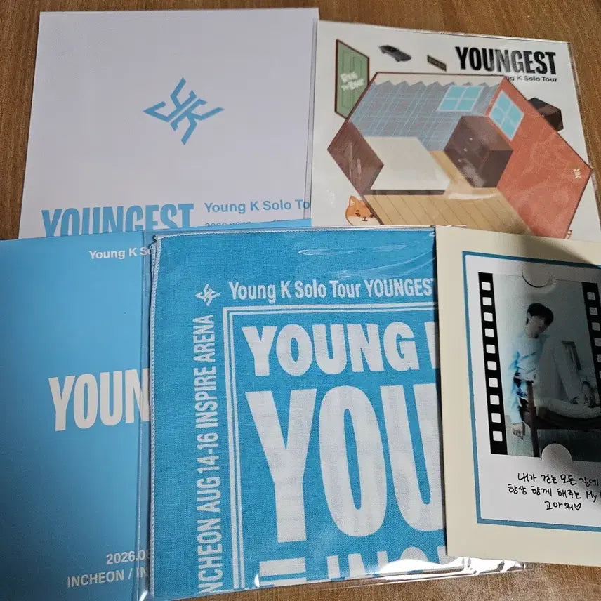 [BUNJANG] Young K Concert Entry Kit &amp; My Day Gift / 영기스트 막콘 입장키트&amp;마이데이 기프트