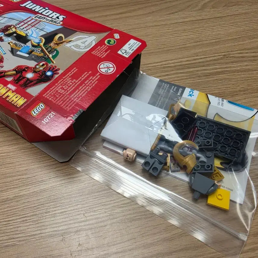 [BUNJANG] LEGO Juniors Iron Man Race 10721 (Excluding Iron Man Figure &amp; Car) / 레고 주니어 아이언맨 레이스 10721 아이언맨 피규어,자동차 제외