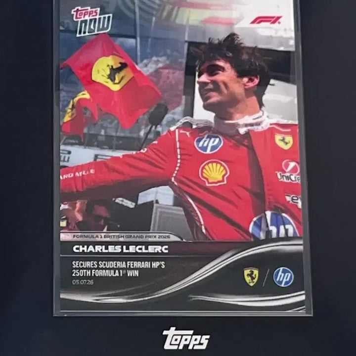 [BUNJANG] 2026 F1 Topps Now Charles Leclerc Trading Card / 2026 F1 탑스 나우 샤를 르클레르