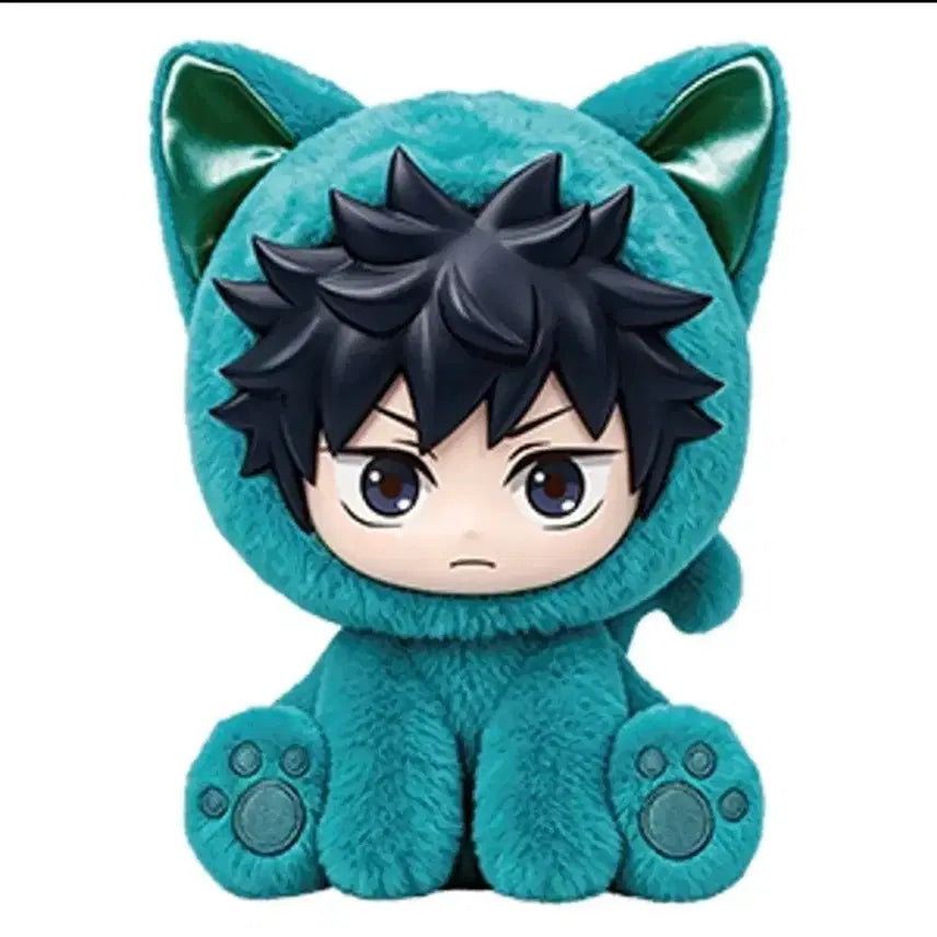 [BUNJANG] Jujutsu Kaisen Cat Ear Megumi Plush / 주술회전 캣이어 시팅파티 메구미